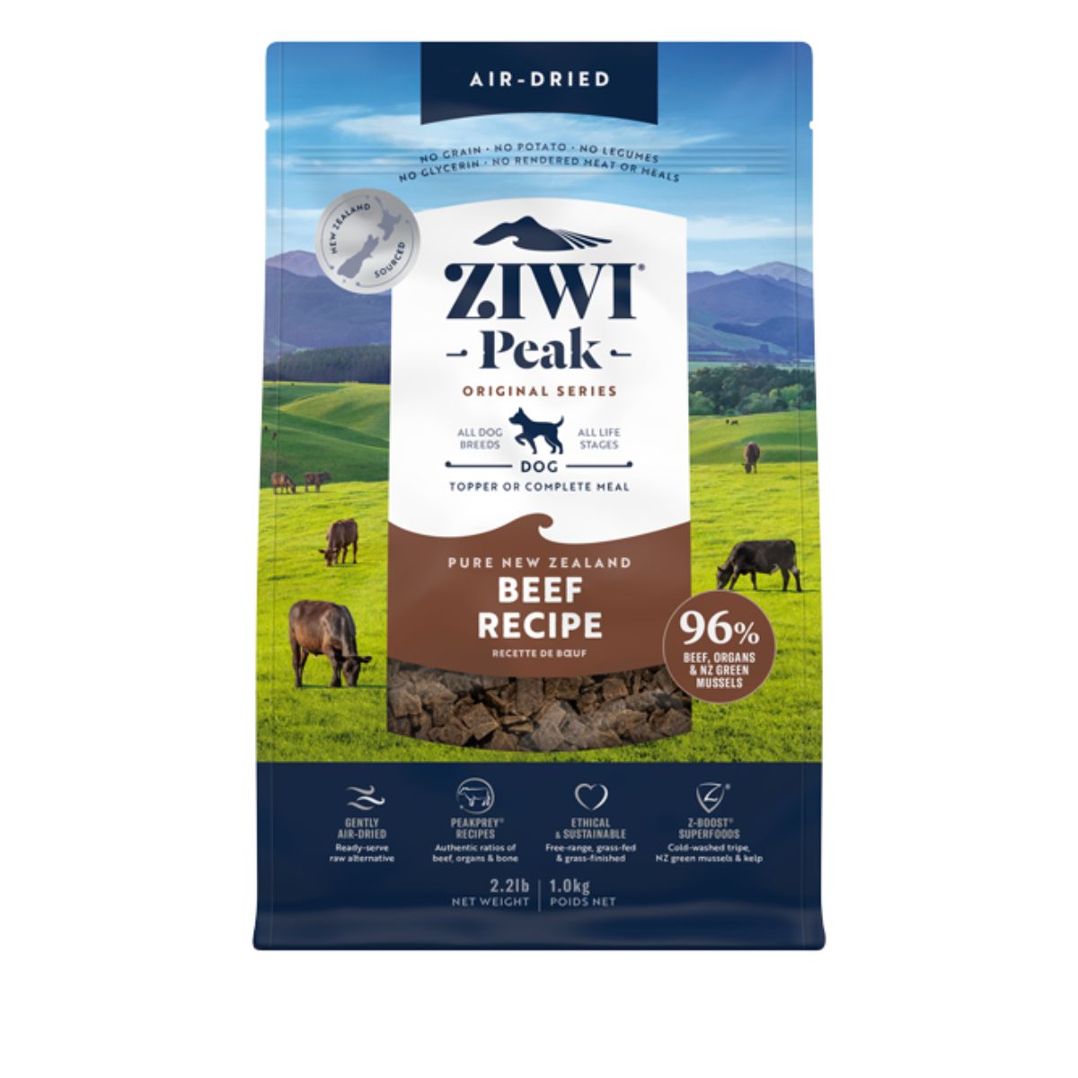 Ziwipeak Daily Dog Cuisine Beef Dry Dog Food - PetPost Australia
