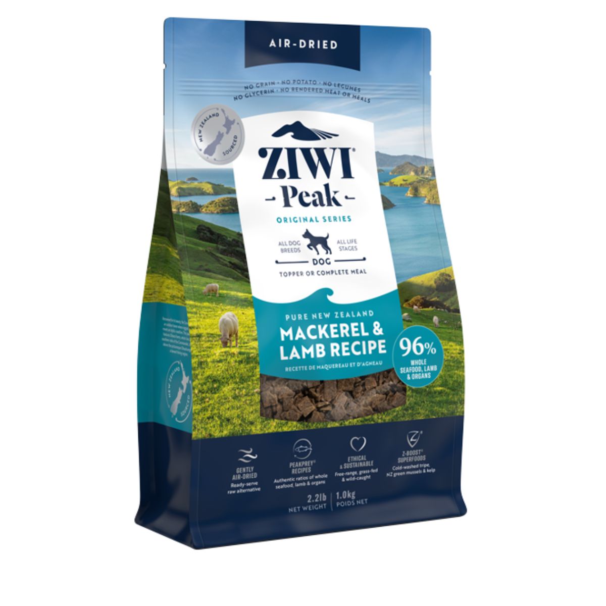 Ziwipeak Daily Dog Cuisine Mackerel & Lamb Dry Dog Food - PetPost Australia