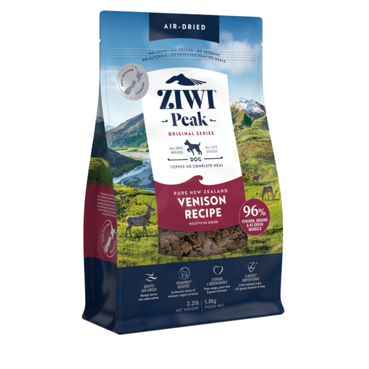 Ziwipeak Daily Dog Cuisine Venison Dry Dog Food - PetPost Australia